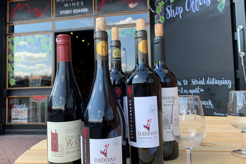 A little alfresco tasting