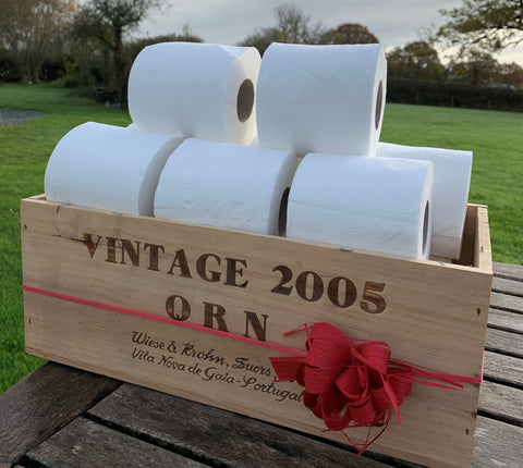 Wooden wine boxes up for grabs...