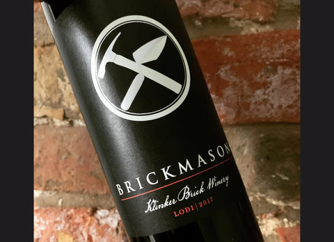 New wine! Brickmason Zinfandel 2017